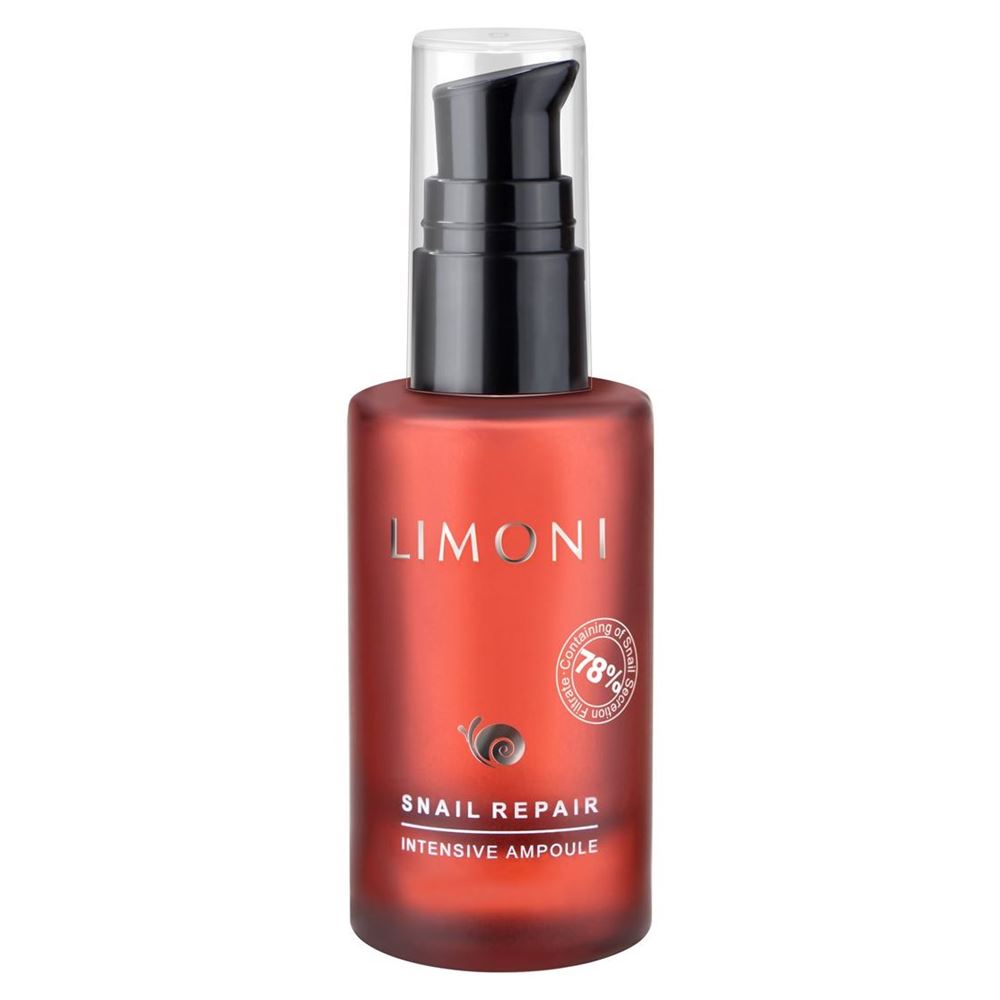 Limoni Snail Repair Intensive Ampoule Сыворотка для лица с экстрактом секреции улитки восстанавливающая