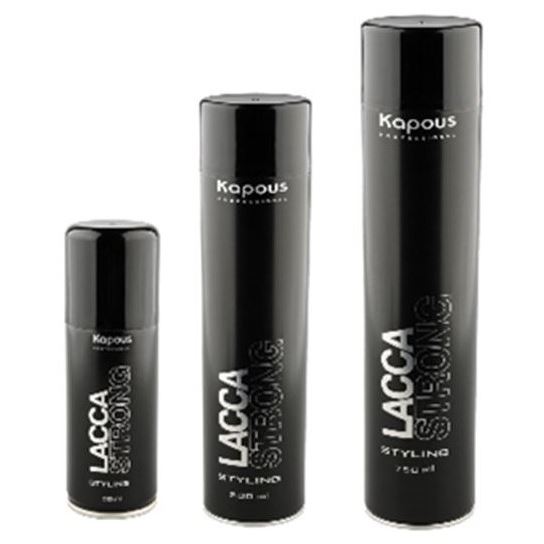 Kapous Professional Smooth and Curly Lacca Strong Styling Лак аэрозольный сильной фиксации