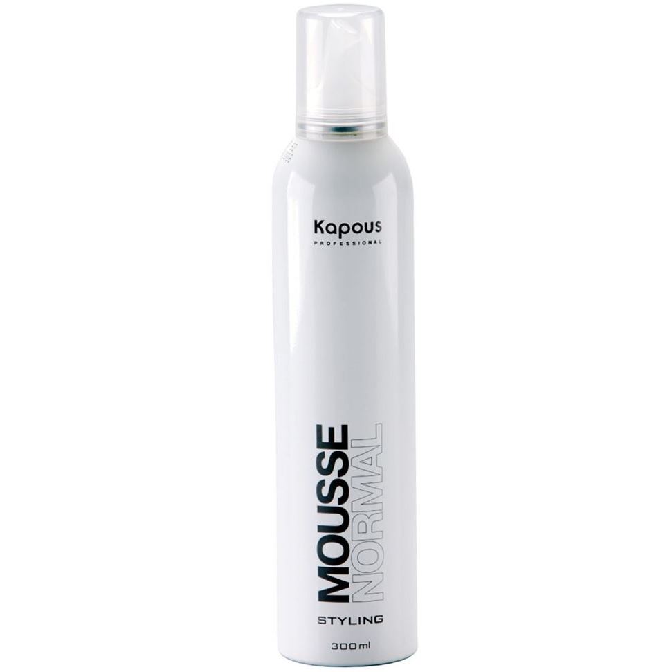 Kapous Professional Smooth and Curly Mousse Normal Styling Мусс для укладки волос нормальной фиксации