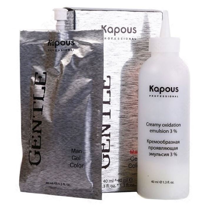 Kapous Professional Color and Tints Man Gel Color Гель-краска для мужчин без аммония