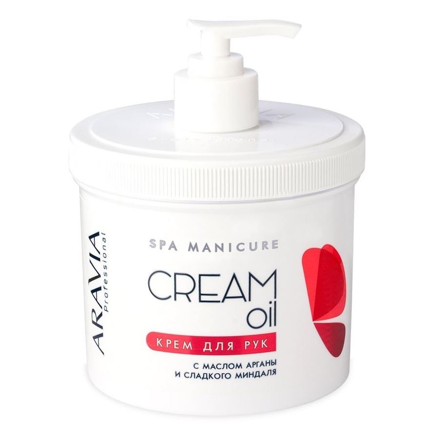 Aravia Professional Уход для тела в домашних условиях Cream Oil Argan&Almond  Крем-масло для рук с маслами арганы и сладкого миндаля