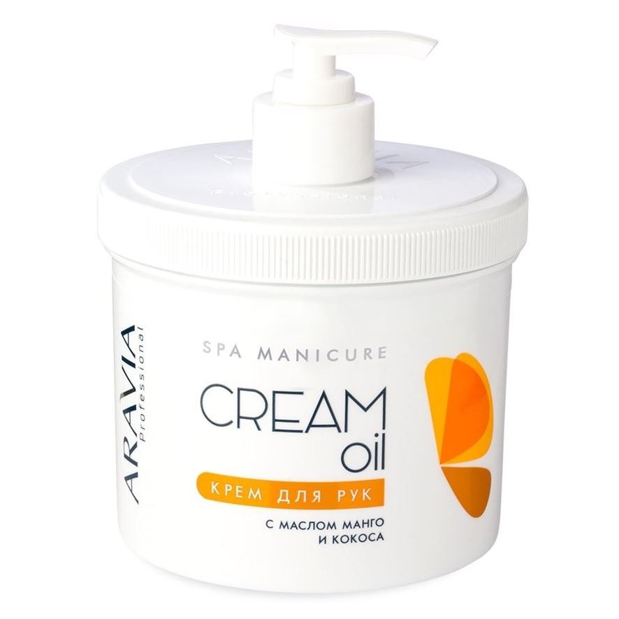 Aravia Professional Уход для тела в домашних условиях Cream Oil Cocoa&Mango  Крем-масло для рук с маслами кокоса и манго