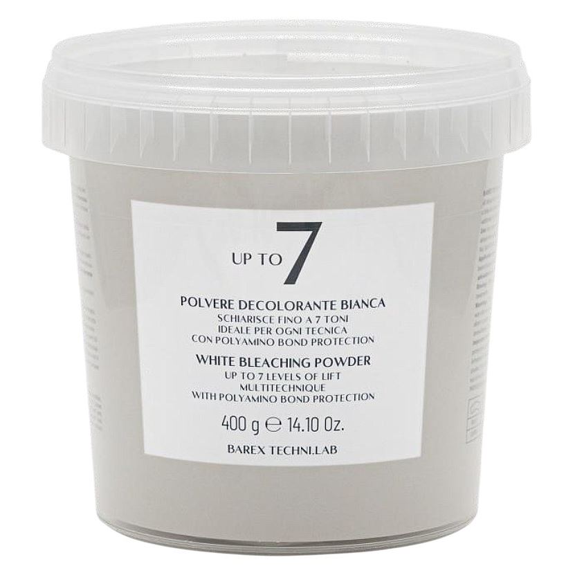 Barex Coloring Hair SUPERPLEX High Performance White Bleaching Powder Обесцвечивающий порошок белый  UP TO 7  