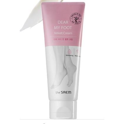 The Saem Hand & Feet Care Dear My Foot Velvet Cream Крем для ног питательный