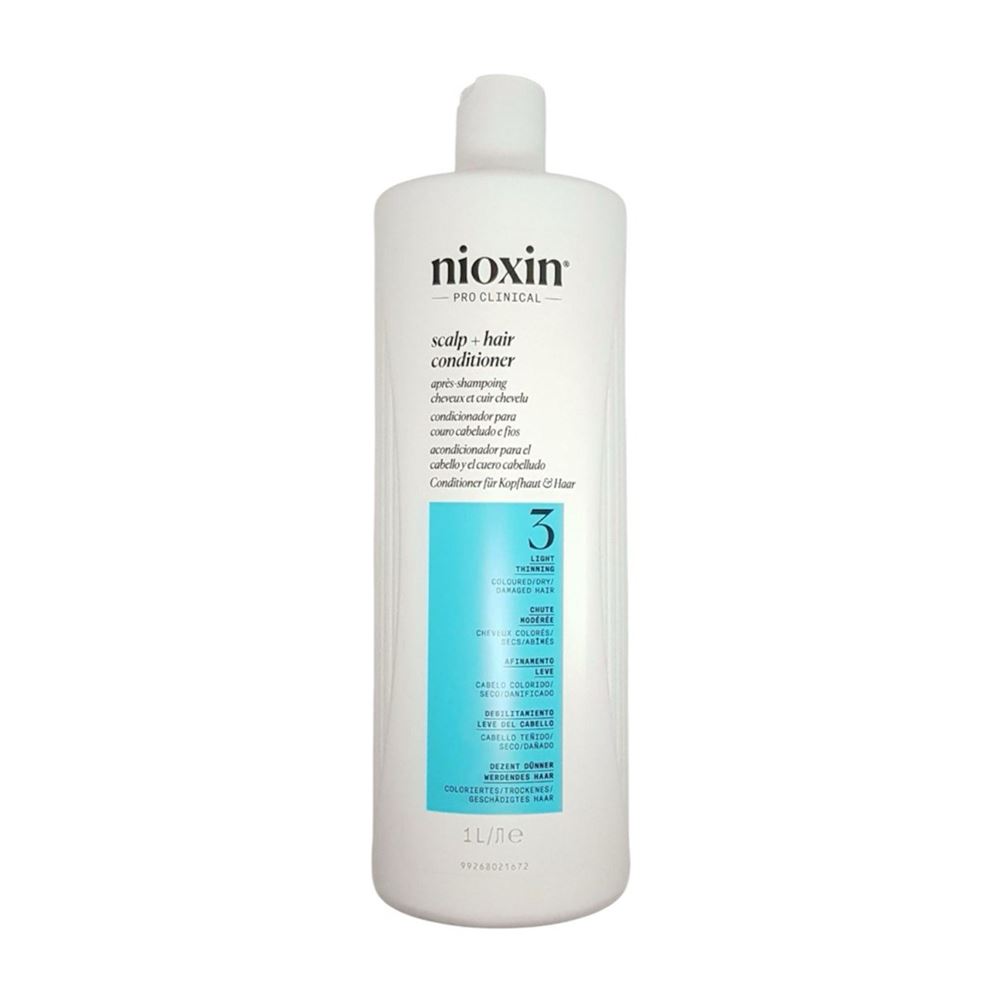 Nioxin Система 3 Scalp Revitaliser Conditoiner 3 Увлажняющий кондиционер Система 3 для окрашенных волос с тенденцией к истончению
