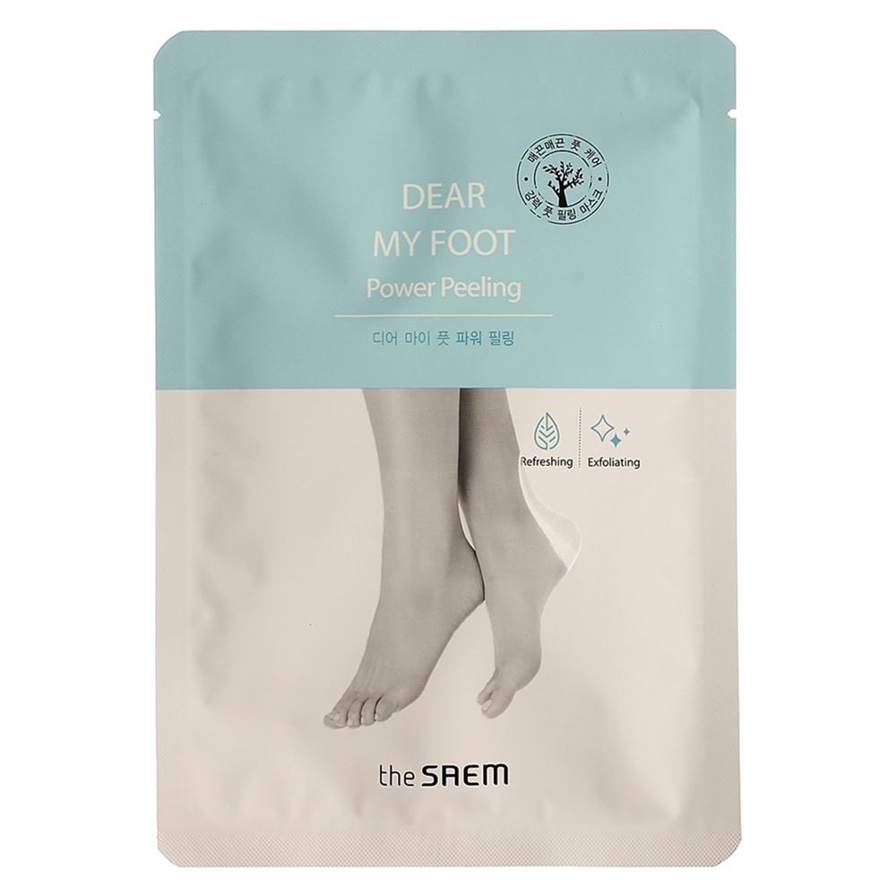The Saem Hand & Feet Care Dear My Foot Power Peeling  Пилинг для ног