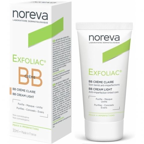 Noreva Exfoliac Exfoliac BB Ceam Light Эксфолиак ББ крем, светлый тон