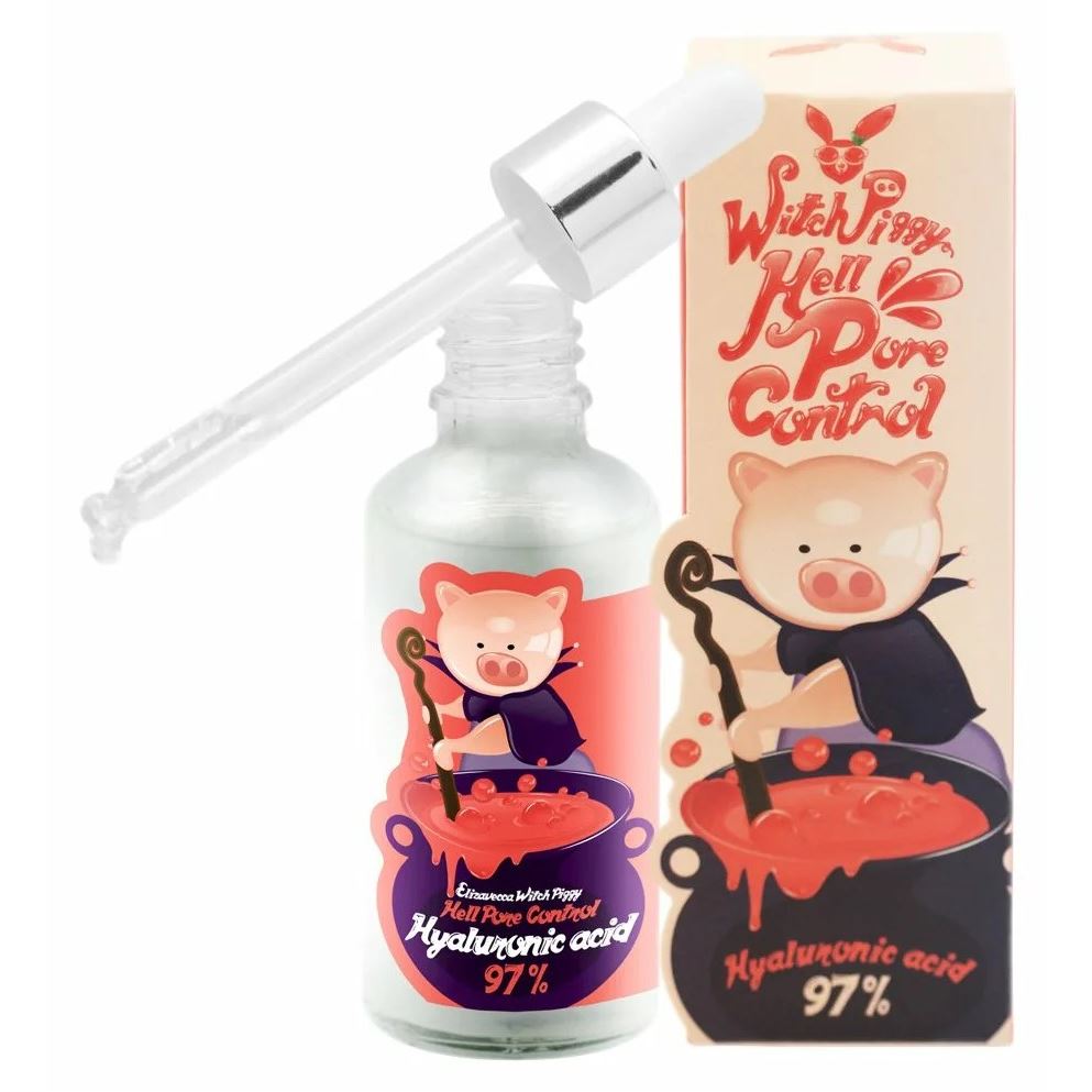 Elizavecca Milky Piggy Witch Piggy Hell-Pore Control Hyaluronic Acid 97% Сыворотка с гиалуроновой кислотой 