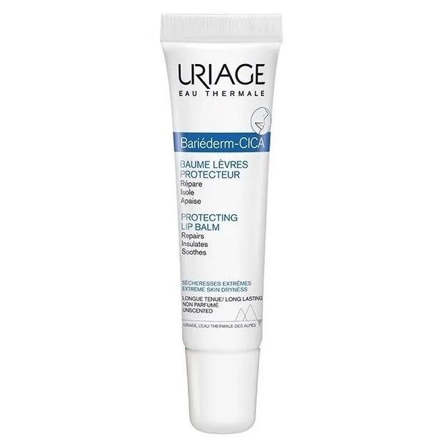 Uriage Bariederm Bariederm-Cica Protecting Lip Balm  Защищающий Цика-бальзам для губ