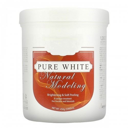 Anskin Альгинатные маски Pure Milky Natural Modeling Mask Маска альгинатная осветляющая