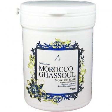 Anskin Альгинатные маски Morocco Ghassoul Modeling Mask Маска альгинатная от расширенных пор