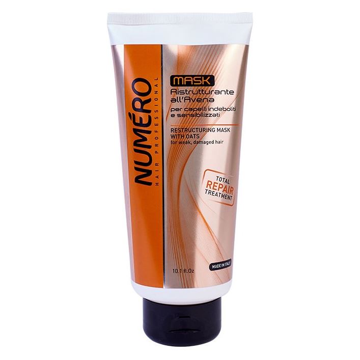 Brelil Professional Numero  Restructuring Oat Mask Маска с экстрактом овса для ослабленных и чувствительных волос
