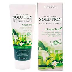 Natural Perfect Solution Cleansing Foam Green Tea