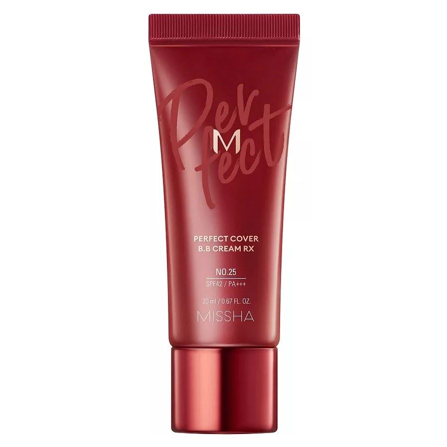Missha Make Up M Perfect Cover BB Cream Rx SPF42/PA+++ Тональный ВВ-крем для лица с комплексом пептидов