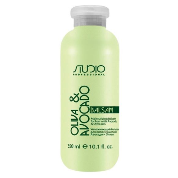 Kapous Professional Studio Oliva & Avocado Balsam Бальзам увлажняющий для волос с маслами авокадо и оливы