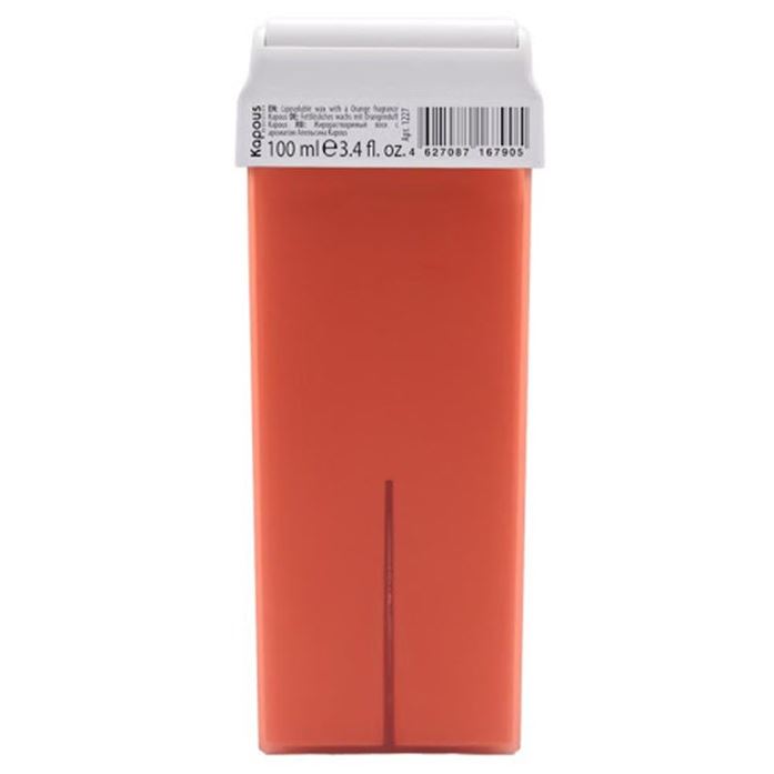 Kapous Professional Depilation Воск в кассетах Апельсин с широким роликом Жирорастворимый воск "С ароматом Апельсина" с широким роликом