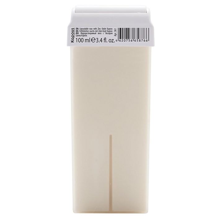 Kapous Professional Depilation Воск в кассетах с Оксидом цинка Жирорастворимый воск с Оксидом цинка с широким роликом