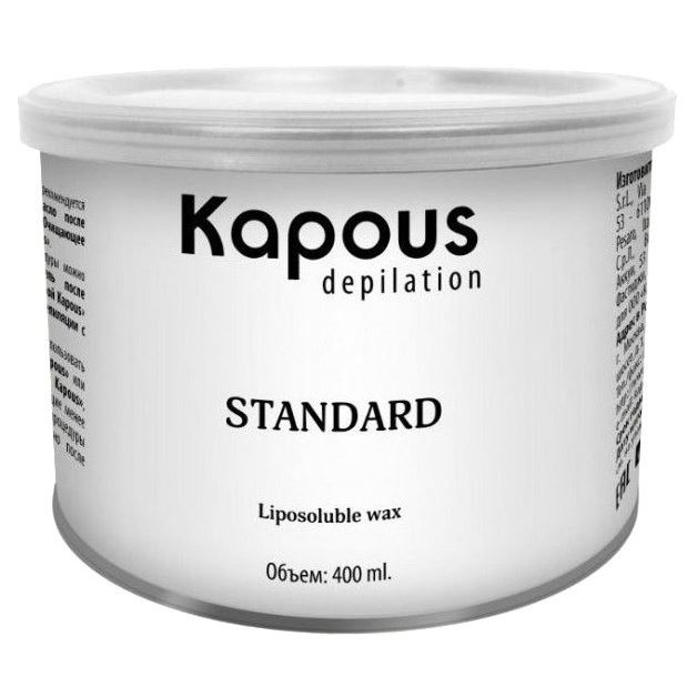 Kapous Professional Depilation Воск в банке Желтый Натуральный  Жирорастворимый воск "Желтый Натуральный" в банке