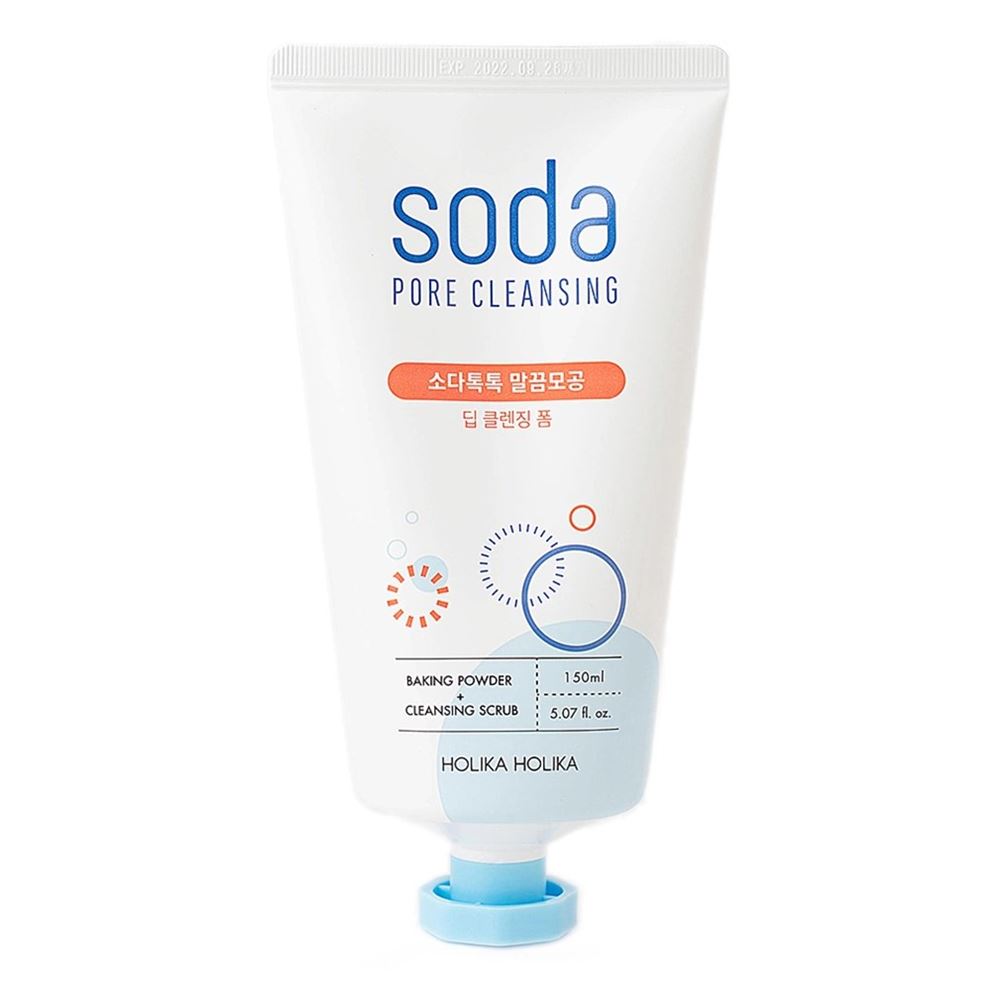 Holika Holika Cleansing Soda Tok Tok Clean Pore Deep Cleansing Foam Глубоко очищающая пенка для лица с содой