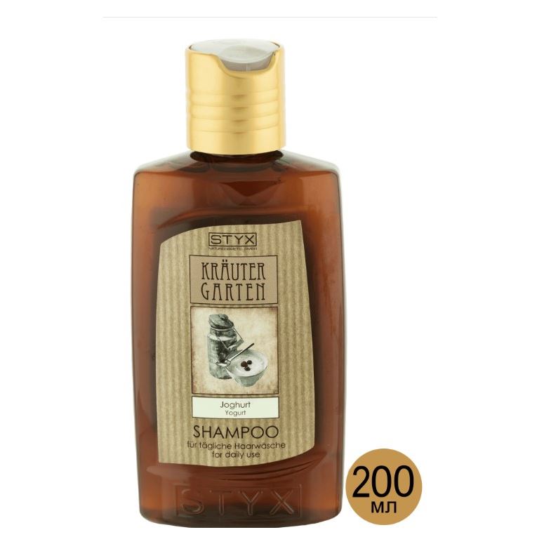 STYX Cерия "Травяной сад" Шампунь Йогурт Шампунь для ежедневного ухода Йогурт