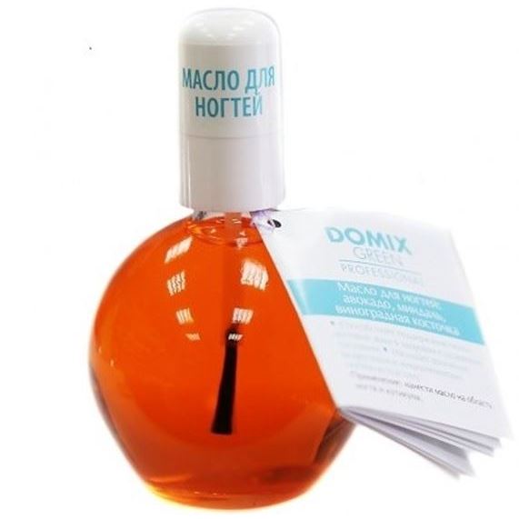 Domix Green Professional Nail Care Oil For Nails And Cuticle  Масло для ногтей и кутикулы "Авокадо"