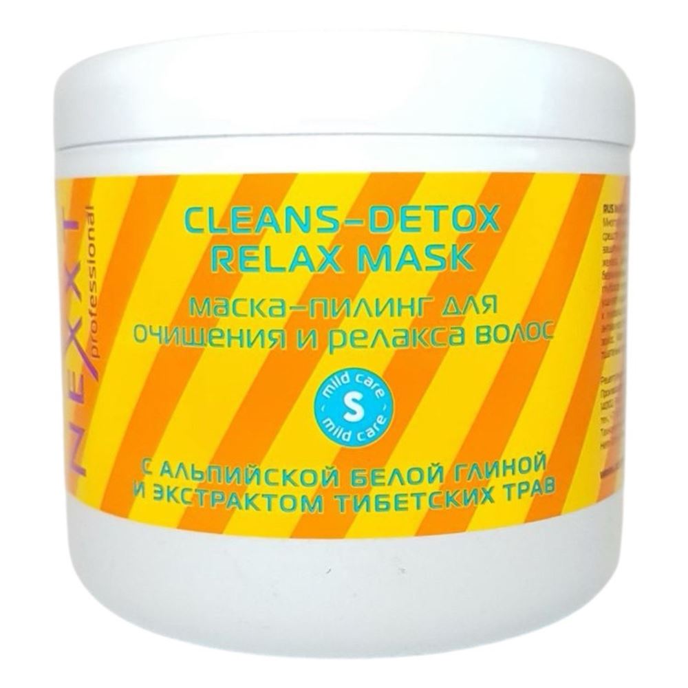 Nexprof (Nexxt Professional) Classic Care Cleans-Detox Relax Mask Маска-пилинг для очищения и релакса волос