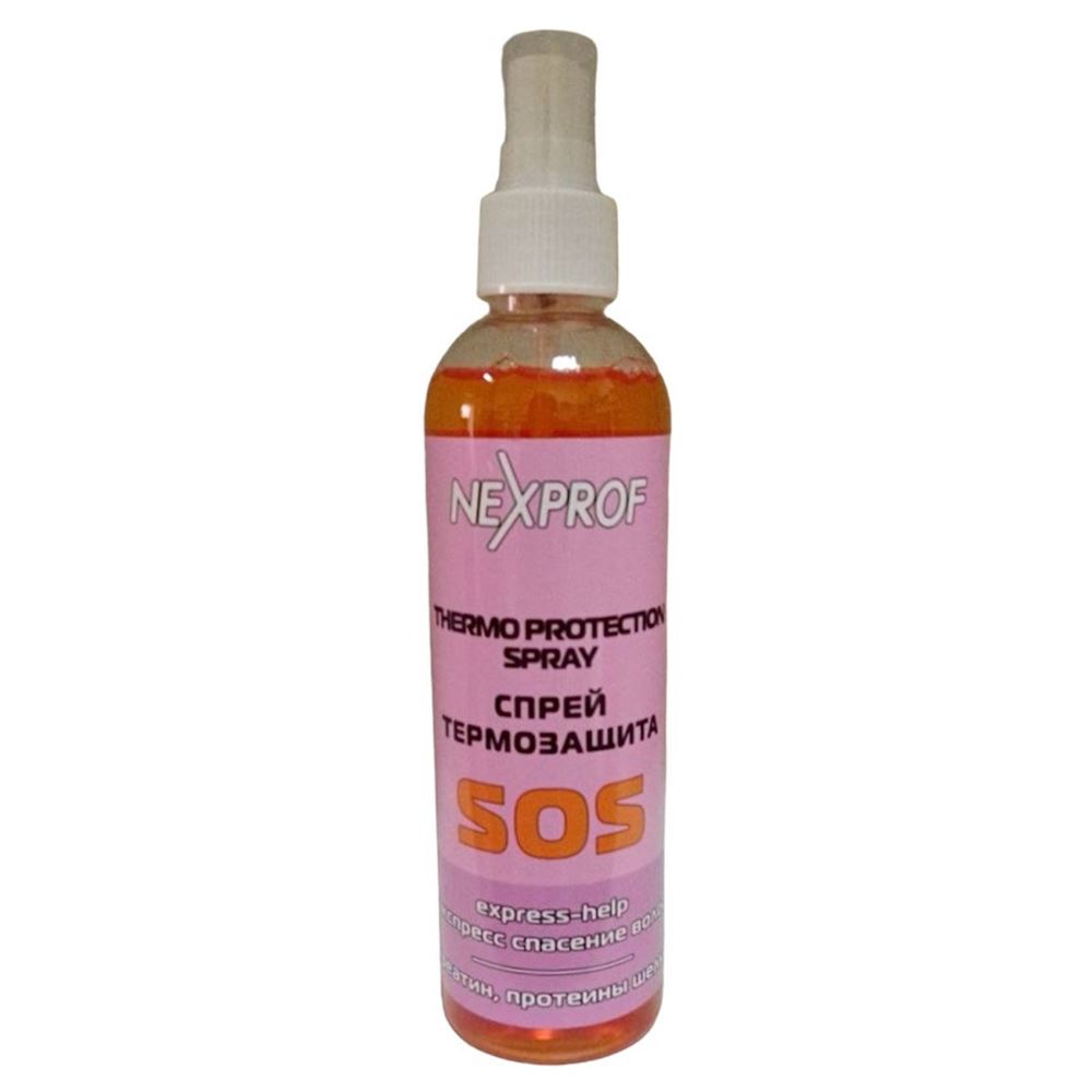 Nexprof (Nexxt Professional) Styling Thermo Protection Spray. Express-Help At SOS Hair Спрей с термозащитой. Экспресс-спасение для волос