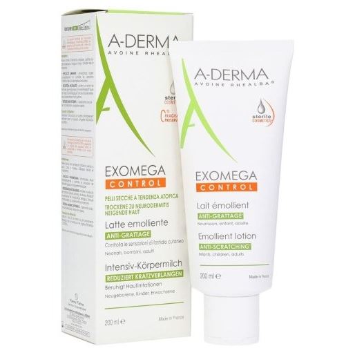 A-Derma Exomega Exomega Control Emollient Lotion Смягчающий лосьон для лица и тела
