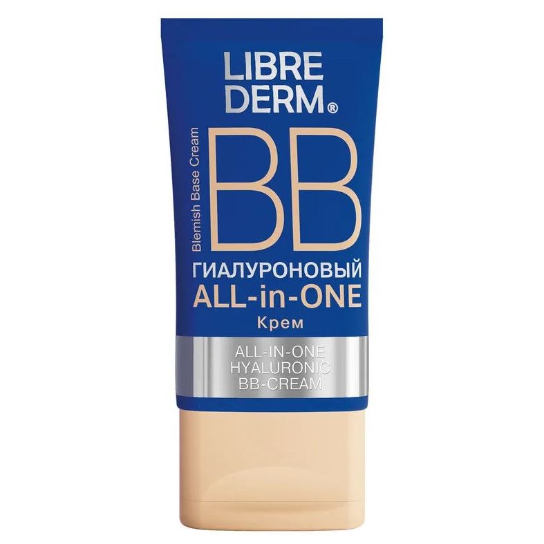 Librederm Гиалуроновая коллекция All-in-One Hyaluronic BB-Cream Гиалуроновый ВВ-крем All-in-One