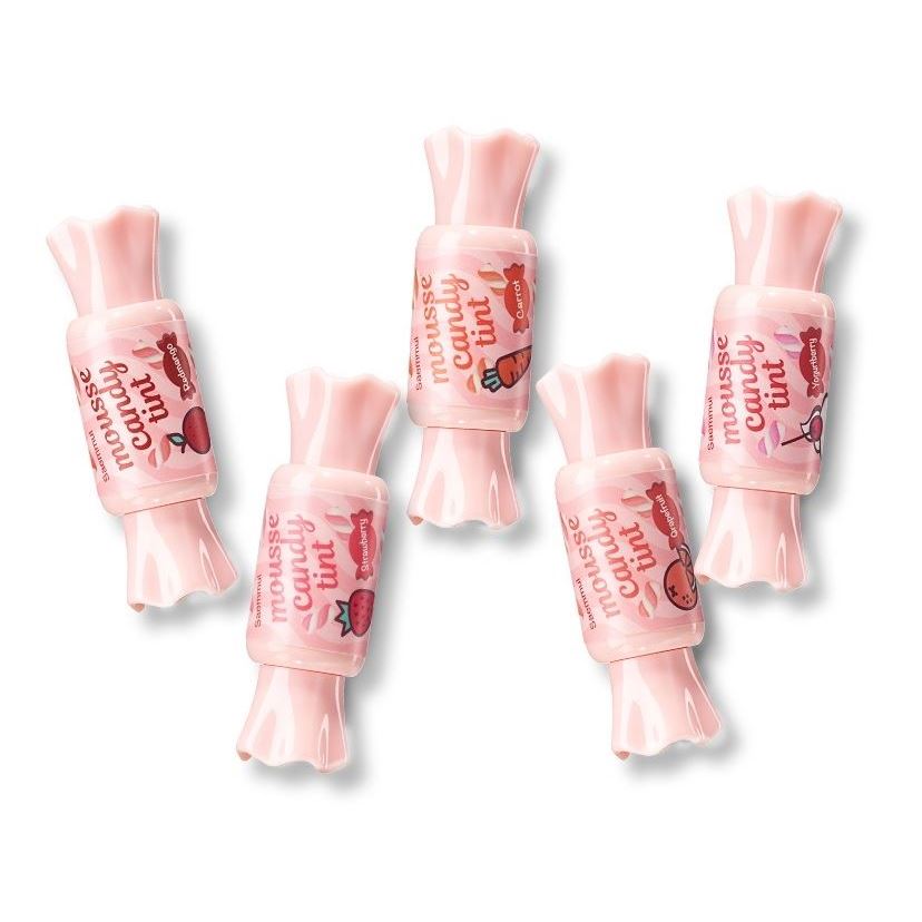 The Saem Make Up Saemmul Mousse Candy Tint Тинт-мусс для губ Конфетка