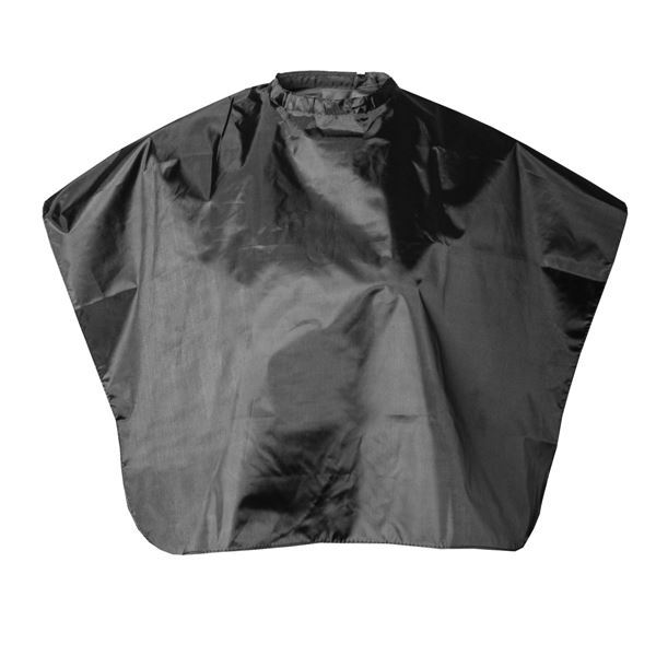 Harizma Professional Аксессуары h10869 Пелерина черная 83х70 см Пелерина для укладки и химзавивки (83х70см) 