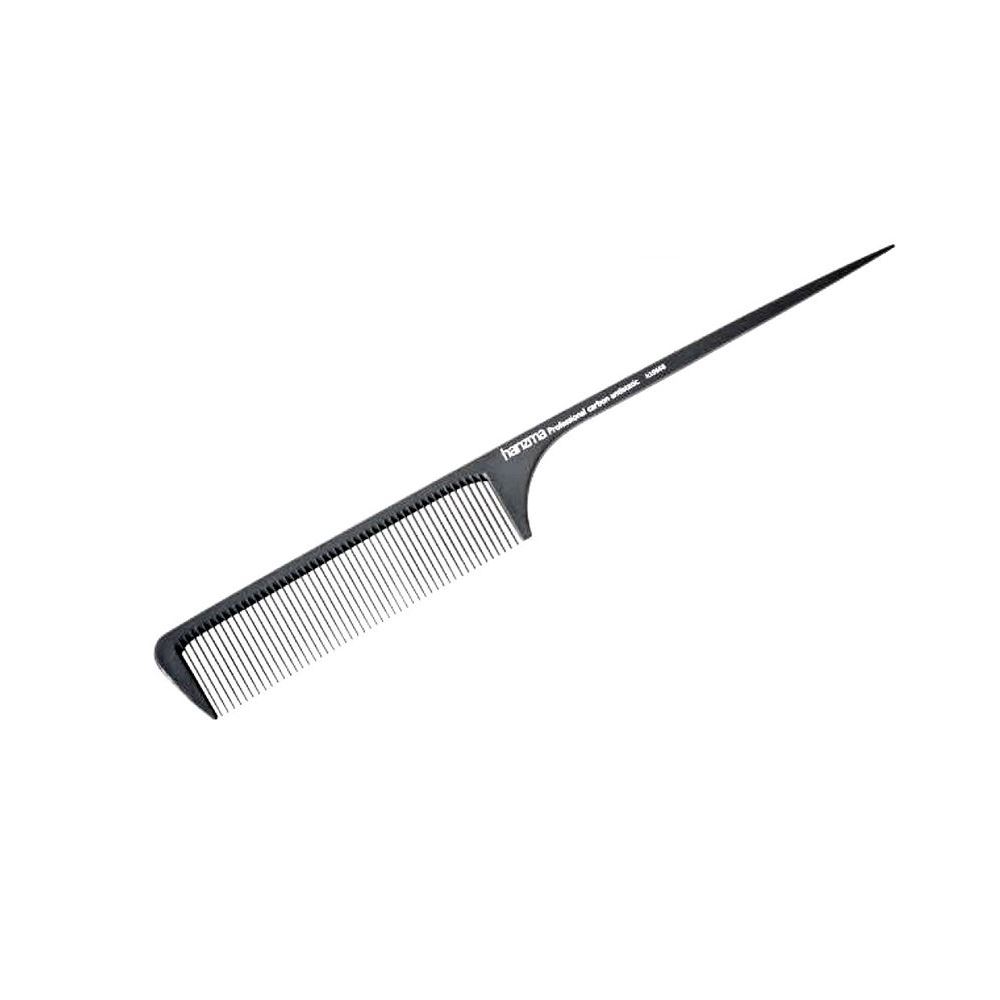 Harizma Professional Щетки и расчески для волос h10668 Carbon Antistatic Расческа с хвостиком 24 см Расческа с хвостиком карбон 24 см