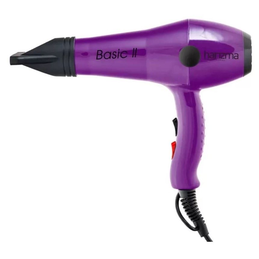 Harizma Professional Фены для волос h10207-07 Basic-II 2000 Вт Фен, фиолетовый Фен, фиолетовый