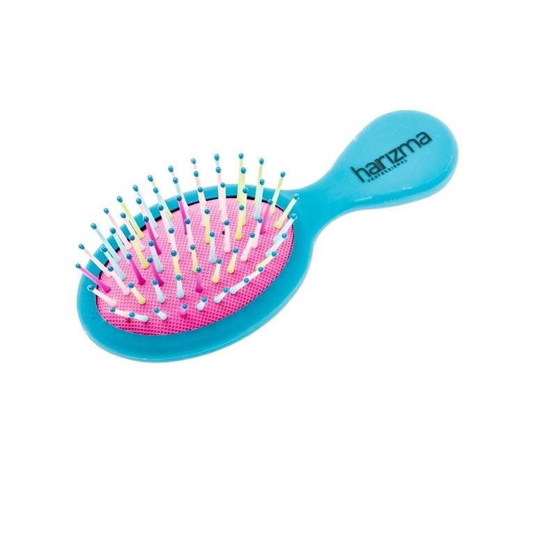 Harizma Professional Щетки и расчески для волос h10640-1615 Rainbow Щетка для волос малая зеленая Щетка для волос малая зеленая