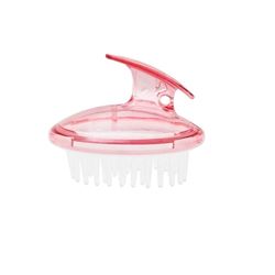 h10911-1 Щетка для мытья головы (силикон) розовая