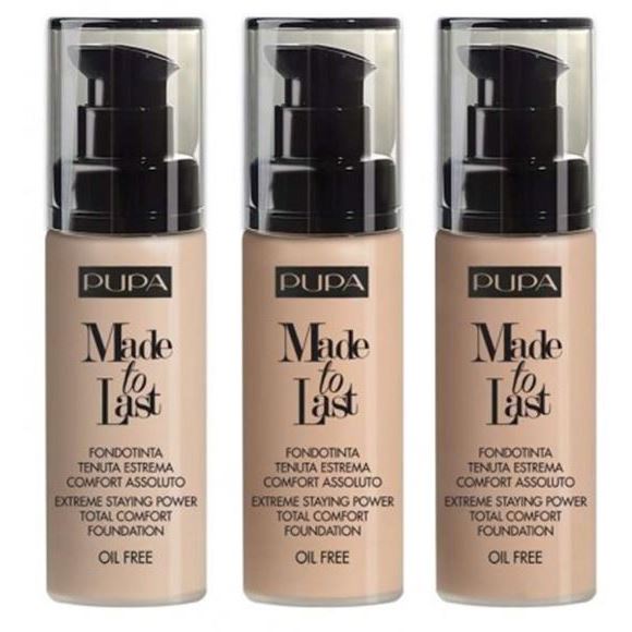 Pupa Make Up Made To Last Total Comfort Foundation Жидкое тональное средство