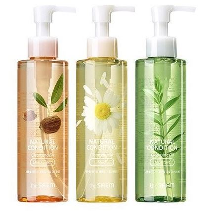 The Saem Face Care Natural Condition Cleansing Oil Гидрофильное масло 