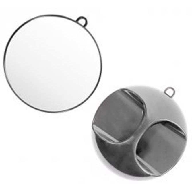 Harizma Professional Аксессуары h10948 Зеркало заднего вида с ручкой Зеркало заднего вида с ручкой, 27см, черное