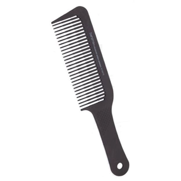 Harizma Professional Щетки и расчески для волос h10675 Carbon Antistatic Расческа для стрижки под машинку Расческа для стрижки под машинку карбон