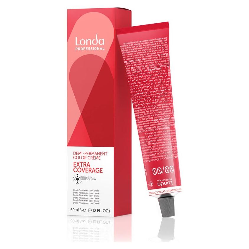 Londa Professional Color Extra Coverage Demi-Permanent Color Creme Краска для волос интенсивное тонирование c 70% покрытием седых волос