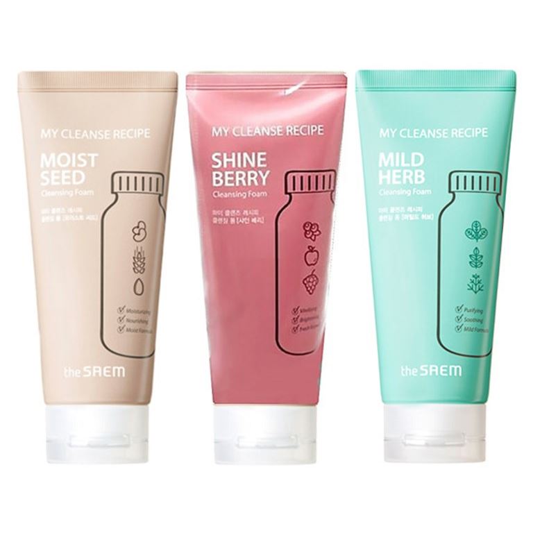 The Saem Face Care My Cleanse Recipe Cleansing Foam Пенка для умывания