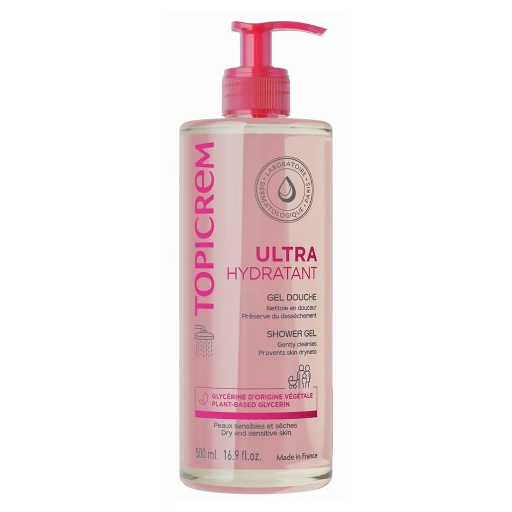 Topicrem Essentials  Ultra Hydratant Douche Gel Ультра-увлажняющий гель для душа для тела и волос