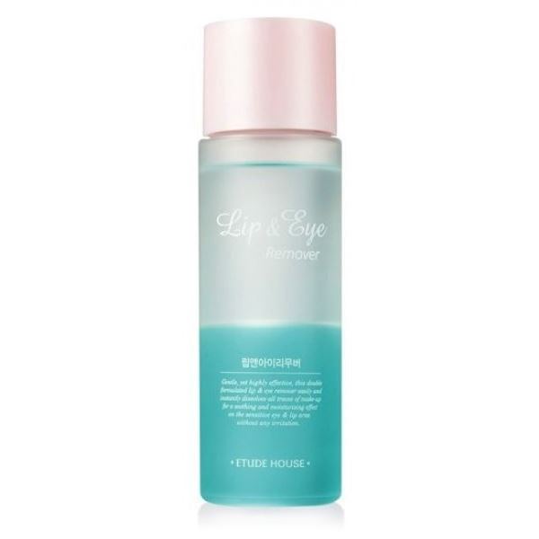 Etude House Face Care Lip & Eye Remover Очищающая вода для снятия макияжа