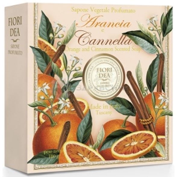 Fiori Dea Мыло Orange And Cinnamon Scented Soap Мыло парфюмированное Апельсин и корица