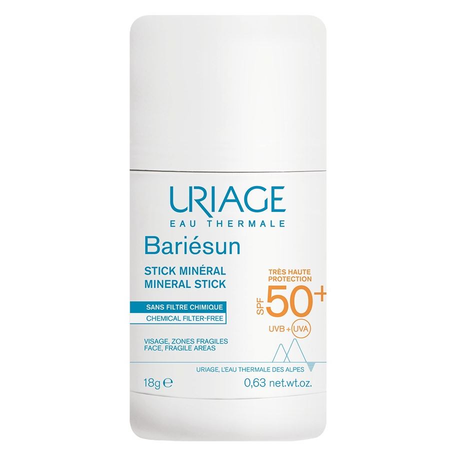 Uriage Bariesun Bariesun Stick Mineral SPF 50+ Минеральный стик для уязвимых зон SPF 50+