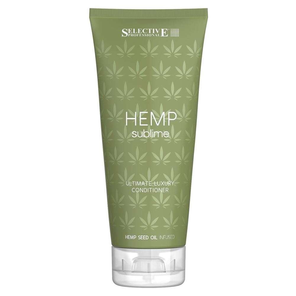 Selective Professional Caviar Sublime Hemp Sublime Ultimate Luxury Conditioner Кондиционер увлажняющий  с маслом семян конопли для сухих и поврежденных волос