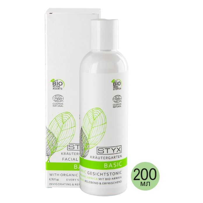 STYX Cерия "Травяной сад" Лосьон (тоник) БИО "Арника" Krautergargen Tonic  BIO-Arnika