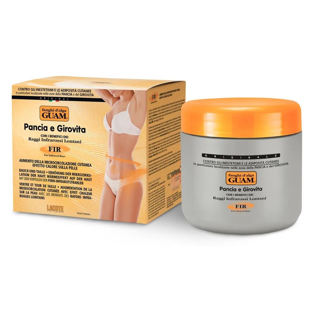 Guam Tourmaline Fanghi D'Alga Pancia e Girovita Маска моделирующая для живота и талии с микрокристаллами Турмалина