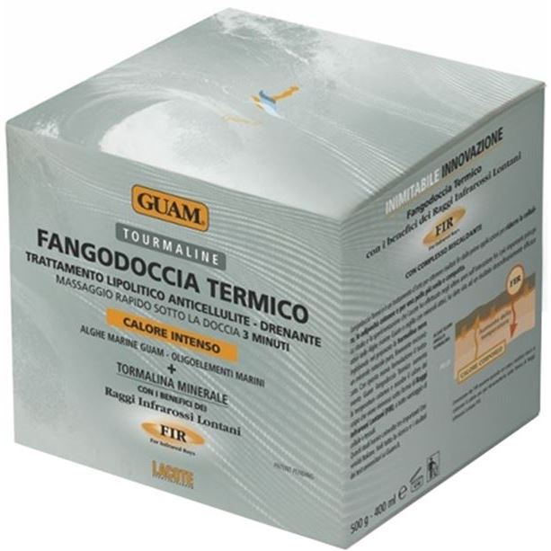 Guam Tourmaline Маска для массажа в душе с разогревающим эффектом с микрокристаллами Турмалина Frangodoccia Termico