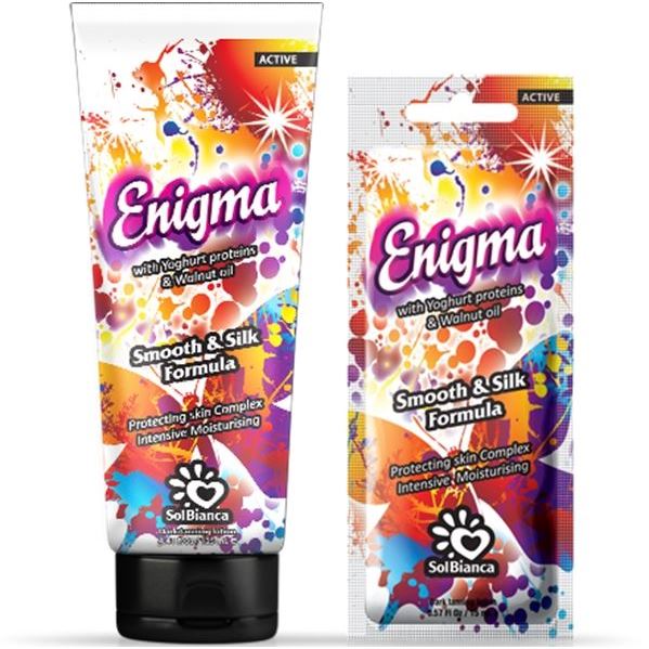 SolBianca Серия Active Enigma Крем для загара в солярии с протеинами йогурта и маслом грецкого ореха 